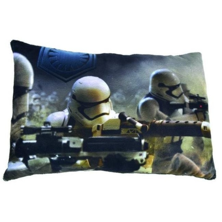 Star Wars plüss díszpárnák – 35x25 cm, szürke