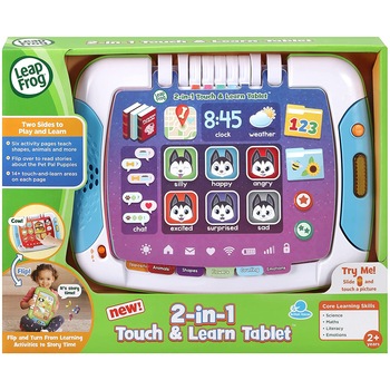 Jucarie interactiva Interactive Tablet 2 in 1, Vtech, Multicolor, 2 ani+ Jucarie interactiva Interactive Tablet 2 in 1, Vtech, Multicolor, 2 ani+
