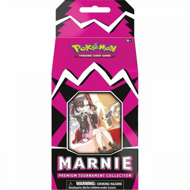 Joc de carti Pokemon Marnie Premium Tournament Collection, limba engleza, extensie