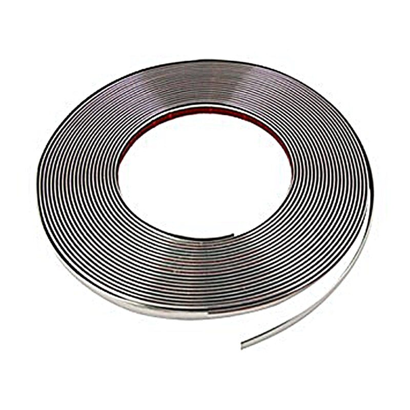 Rola ornament nichel cu adeziv 4mm x 15metri