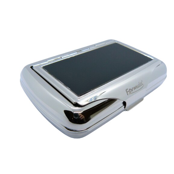 Tabachera Formula pentru pastrarea tutunului M2 20712, crom-negru