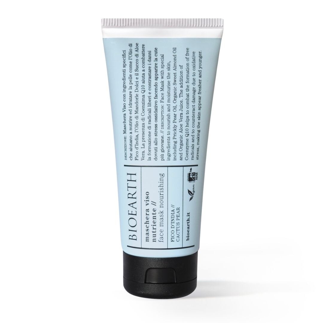 Masca ten nutritiva cu ulei de cactus, Bioearth, 100 ml