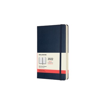 Calendar englezesc Moleskine, 12 Luni, 2022, 13x21 cm, Bleumarin Calendar englezesc Moleskine, 12 Luni, 2022, 13x21 cm, Bleumarin