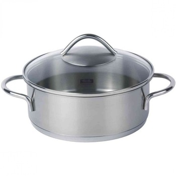 Oala cu capac din otel inoxidabil FISSLER Vienna, 2.4 l Oala cu capac din otel inoxidabil FISSLER Vienna, 2.4 l