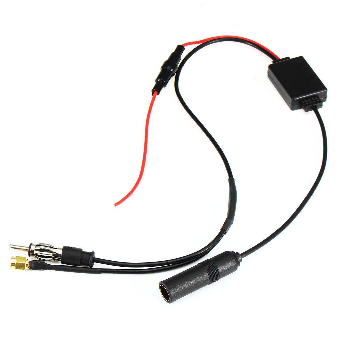 Dab + FM/AM Cablu Adaptor Antena Flexzon, Splitter, SMB DAB Auto