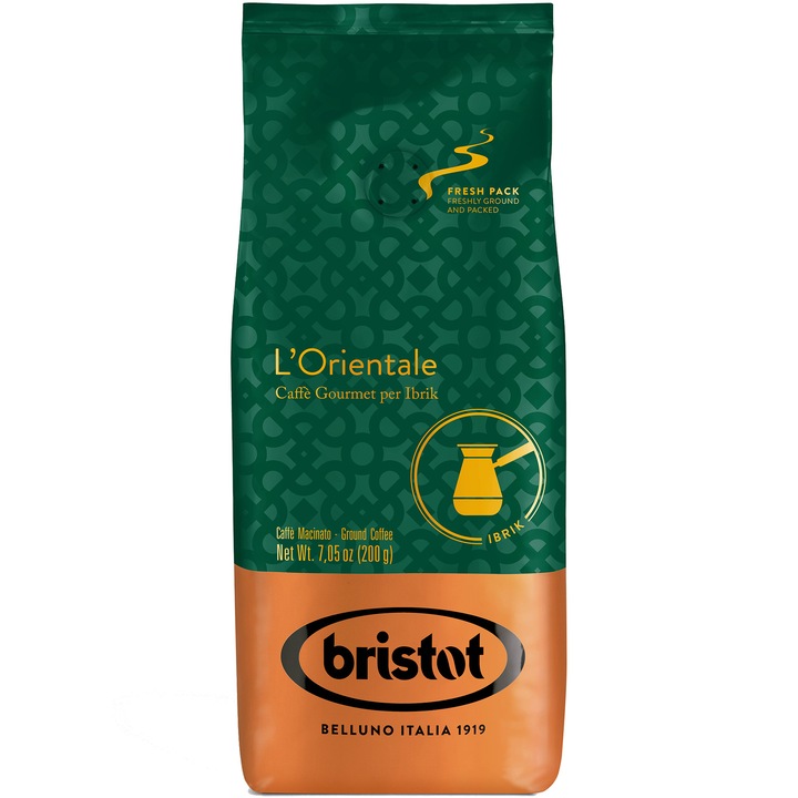 Cafea macinata Bristot L'Orientale, 200g