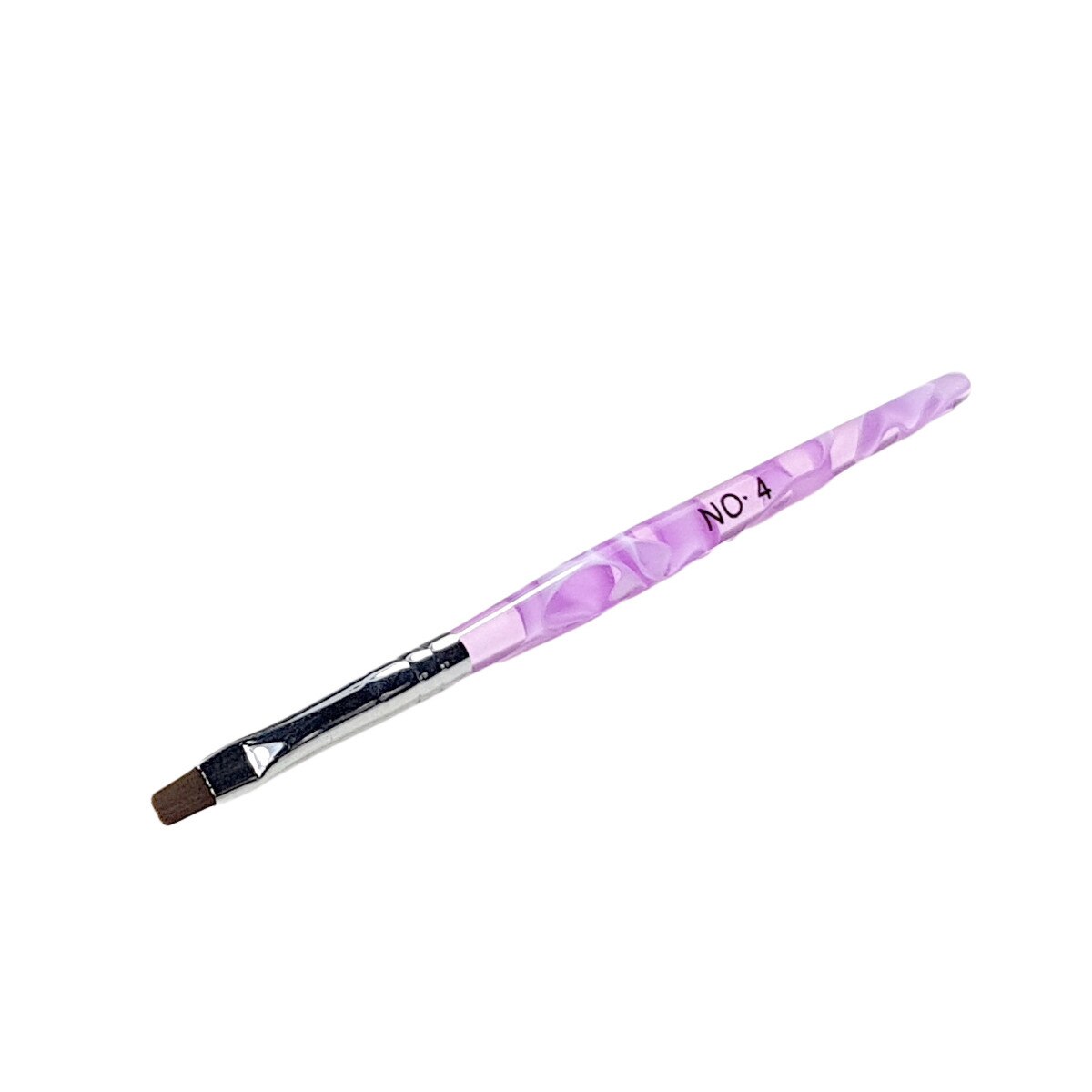 Perie unghii, MoonbasaNails, Z002-4, Violet