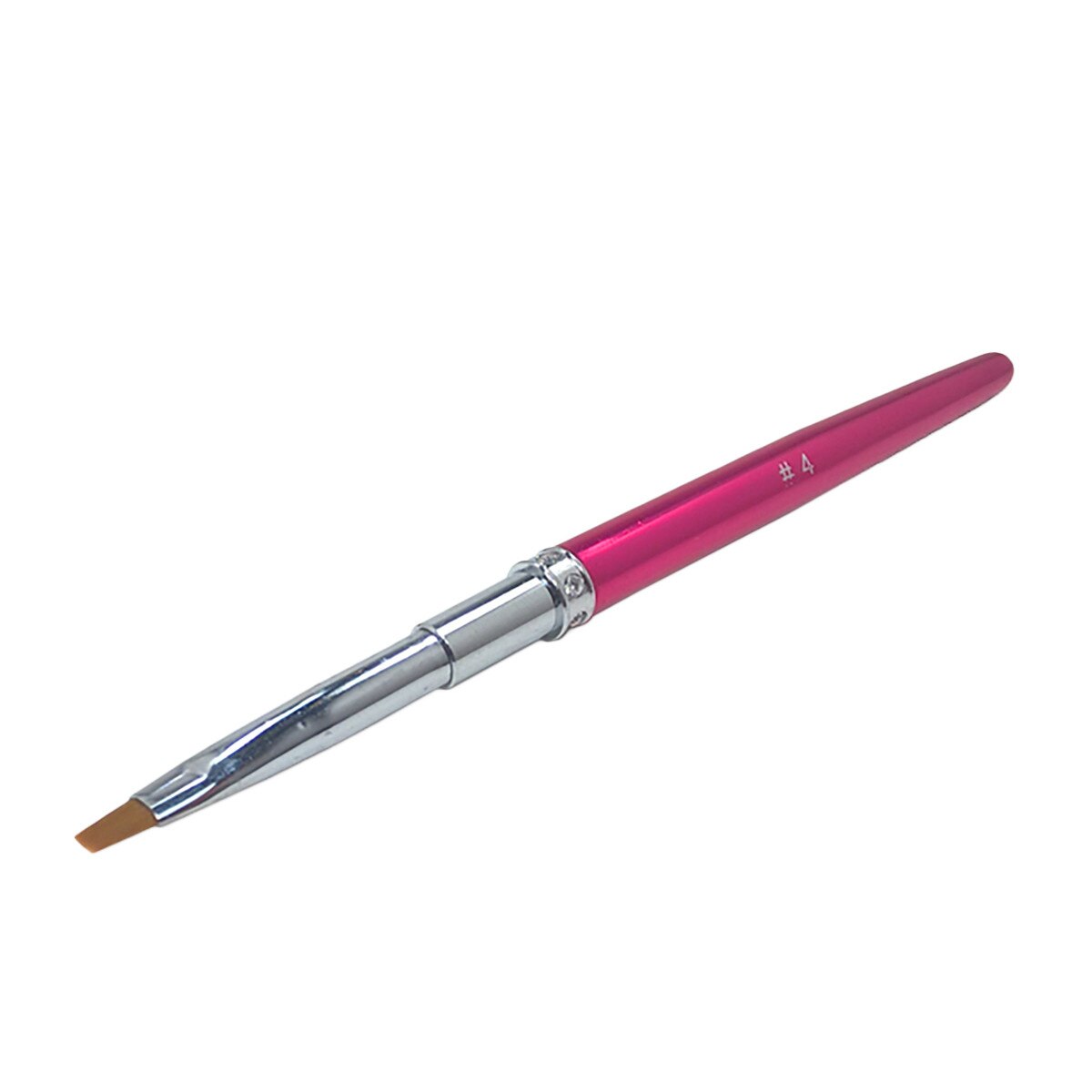 Perie unghii, MoonbasaNails, Z006-4, Roz