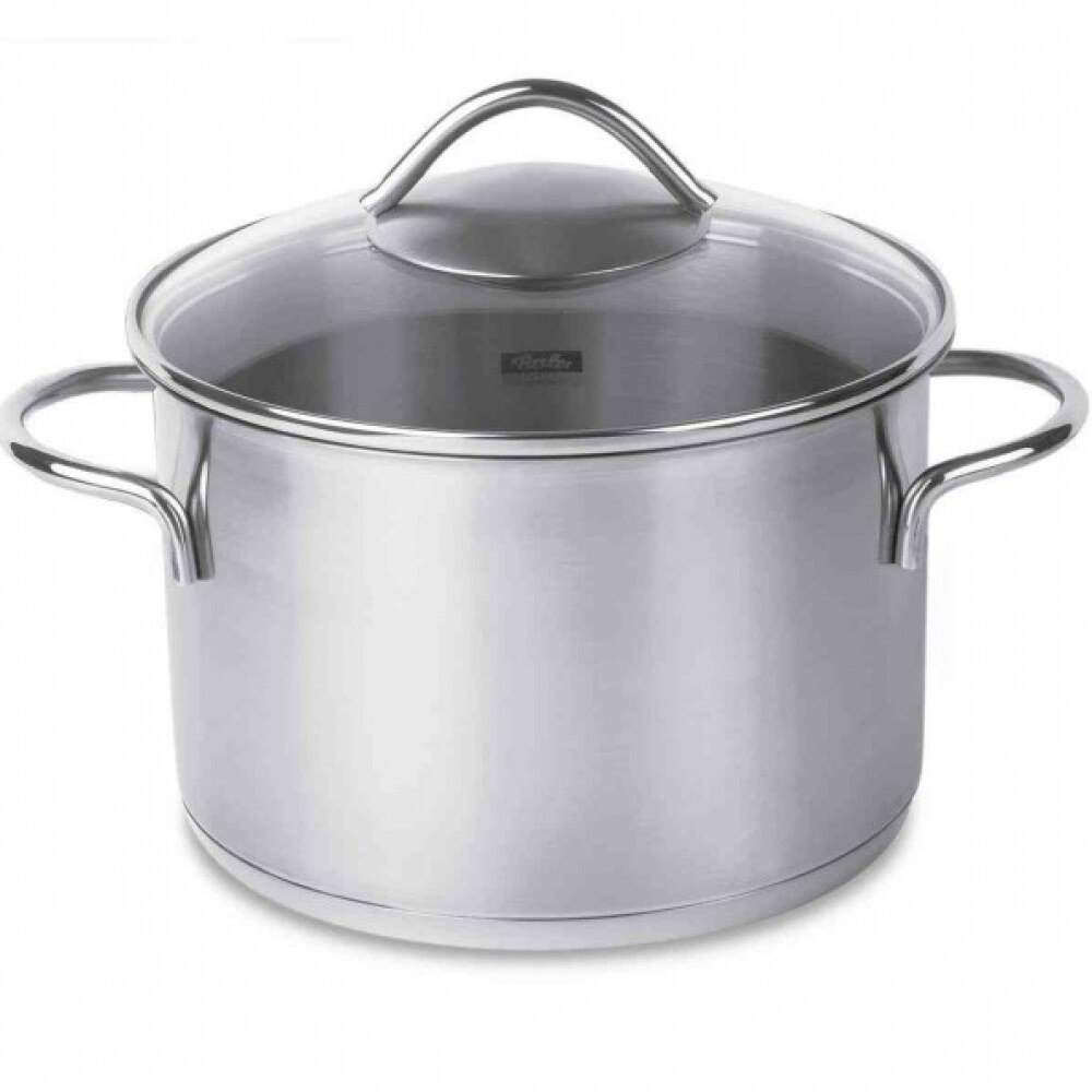 Oala din otel inoxidabil cu capac FISSLER Vienna, 3.6 l
