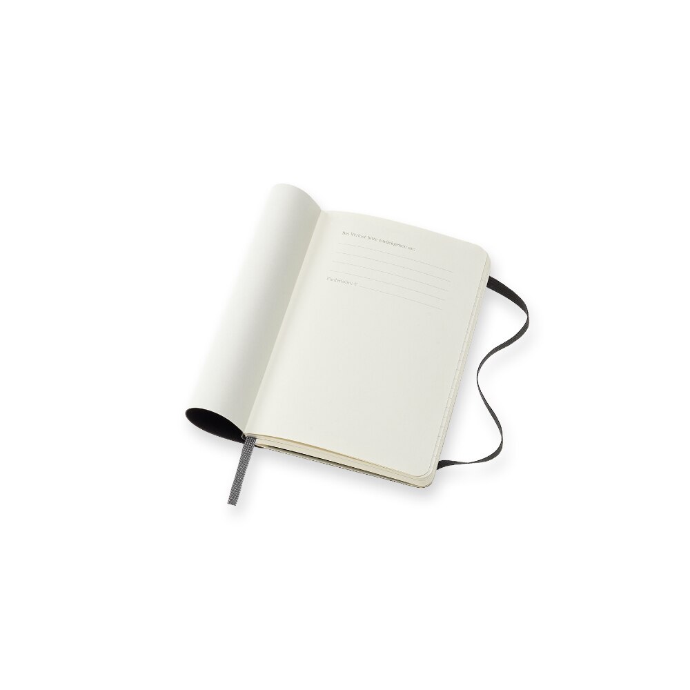 Calendar englezesc Moleskine, 12 Luni, 2022, 9x16 cm, Negru eMAG.ro