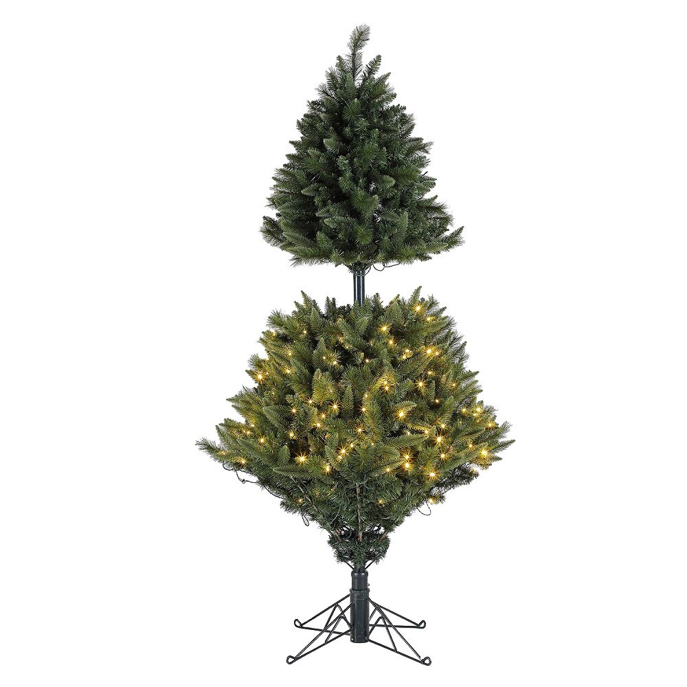 Brad artificial care isi modifica dimensiunea si diametrul, inaltime 180 cm - 228 cm