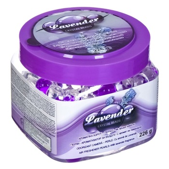 Odorizant gel, Zola®, sub forma de perlute pentru camera, aroma lavanda, 226 gr Odorizant gel, Zola®, sub forma de perlute pentru camera, aroma lavanda, 226 gr