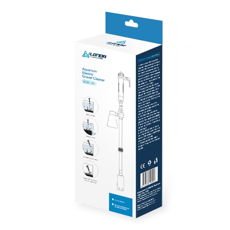 Sifonator electric acvariu pe baterii Ilonda Gravel Cleaner eMAG.ro