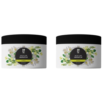 Pachet promo BODY co.: Unt de corp hranitor moringa, 2 X 200 ml Pachet promo BODY co.: Unt de corp hranitor moringa, 2 X 200 ml