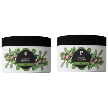 Pachet promo BODY co.: Unt de corp hranitor shea, 2 X 200 ml Pachet promo BODY co.: Unt de corp hranitor shea, 2 X 200 ml