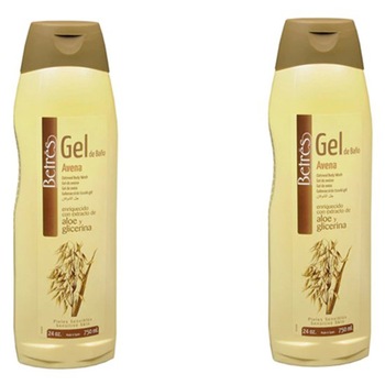 Pachet promo Betres: Gel de dus cu ovaz, 2 X 750 ml Pachet promo Betres: Gel de dus cu ovaz, 2 X 750 ml