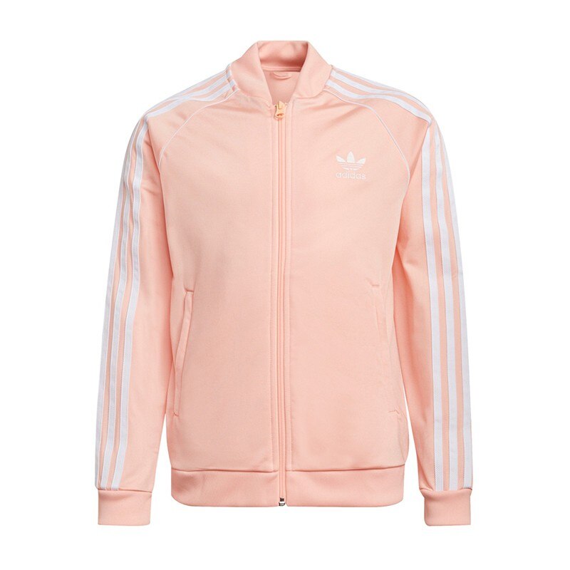 Bluza Adidas Adicolor Side Stripe JR H37864, Fete, Roz, 140 CM Standard