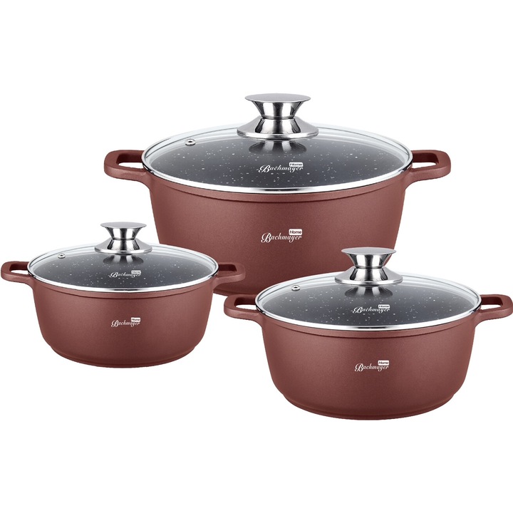Set 3 cratite interior marmura, Bachmayer, BM7863