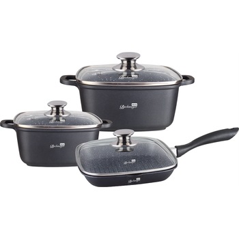 Set 3 cratite interior marmura, Bachmayer, BM7864 Set 3 cratite interior marmura, Bachmayer, BM7864