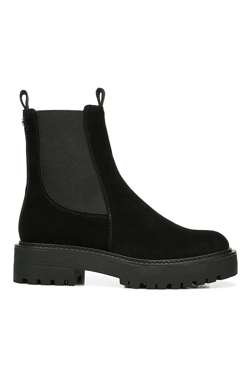 Sam Edelman, Ghete Chelsea de piele Laguna, Negru stins