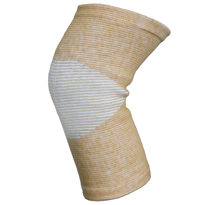 Zenifique térdvédő, rugalmas és lélegző anyag, bézs, M méret