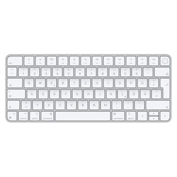 Tastatura Apple Magic, Touch ID, Layout Germana, Silver Tastatura Apple Magic, Touch ID, Layout Germana, Silver