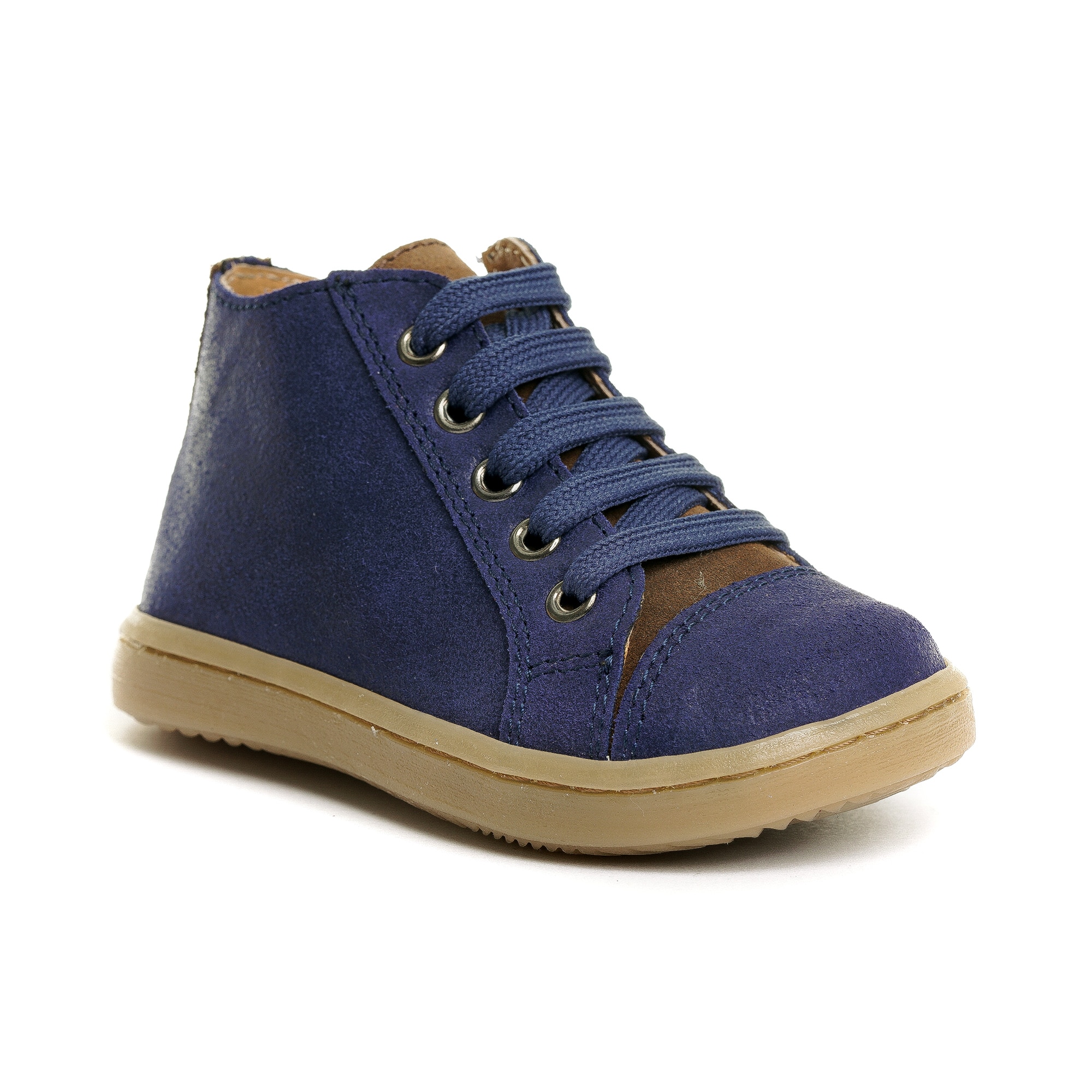 Tenisi copiii cu talonet Rocky bluemarin, Piele Naturala, PJ Shoes, 20