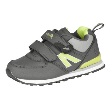 Pantofi sport pentru baieti American Club CA51-13993-2-28, Gri 2208 Pantofi sport pentru baieti American Club CA51-13993-2-28, Gri 2208