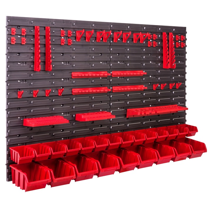 Стенен органайзер, BOTTLE, 115х78см, пълен комплект, пластмаса