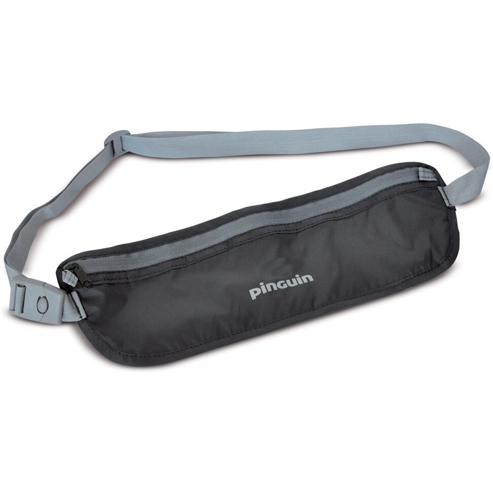 Borseta talie Pinguin Waist S, 31x10cm, negru