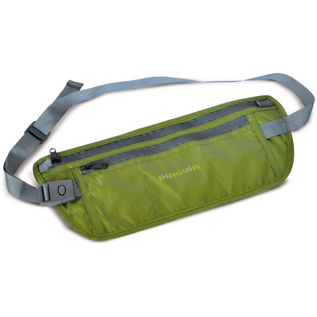 Borseta talie Pinguin Waist L, 31x13cm, verde