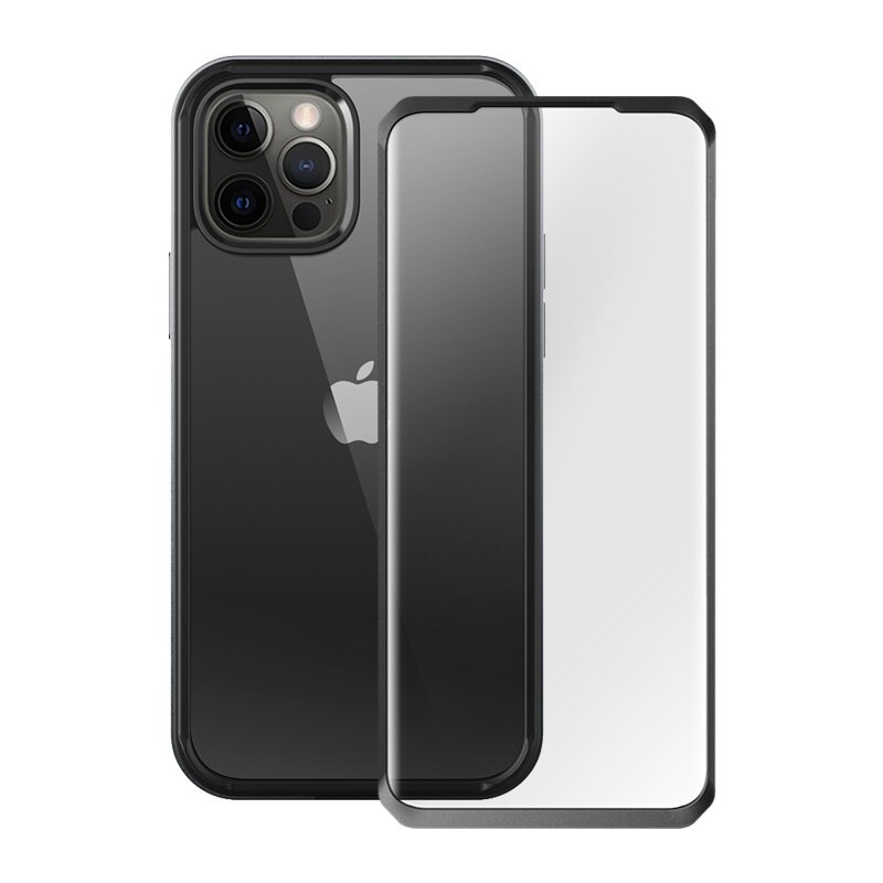 Carcasa Supcase Unicorn Beetle Edge Pro compatibila cu iPhone 13 Pro, Protectie display, Negru