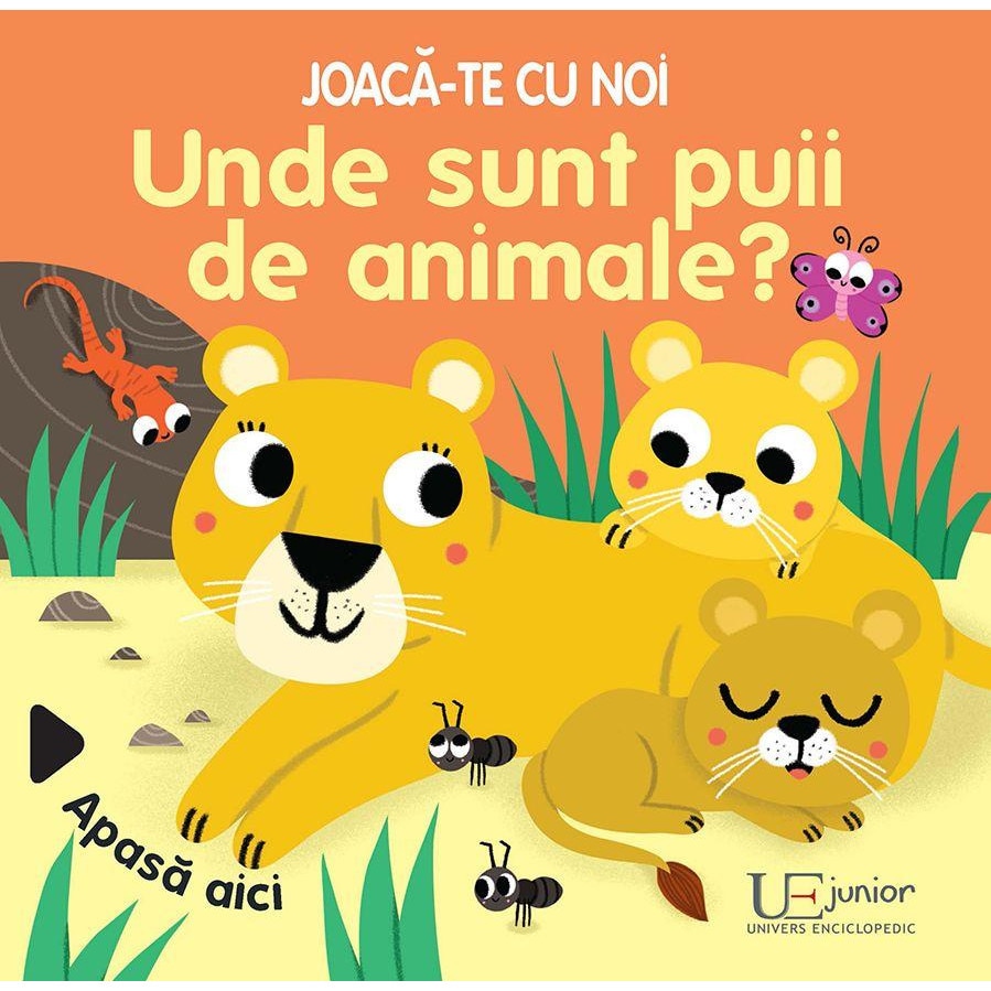 Joaca-te cu noi. Unde sunt puii de animale?, Sonia Baretti