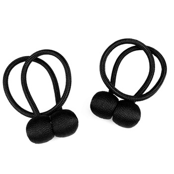 Set 2 magneti decorativi pentru perdele si draperii, Negru Set 2 magneti decorativi pentru perdele si draperii, Negru