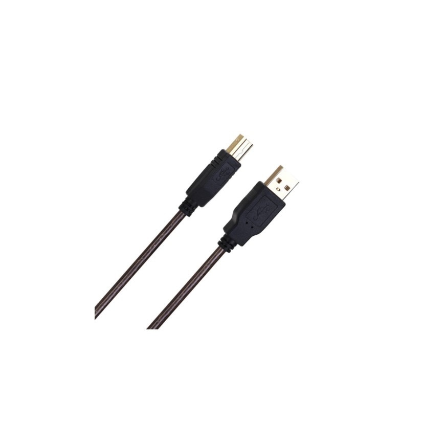 Кабел за принтер, дълъг 5 м, 2.0 USB A - USB B, черен - eMAG.bg
