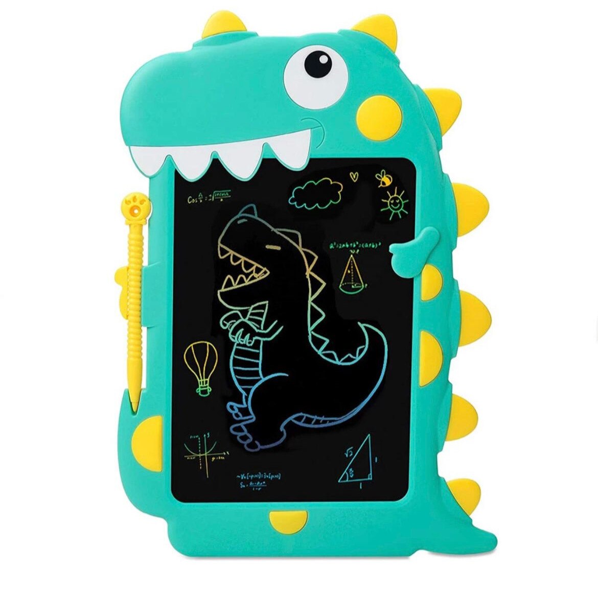 Tableta LCD pentru scris si desenat, multifunctionala, portabila, model dinozaur, Like Store
