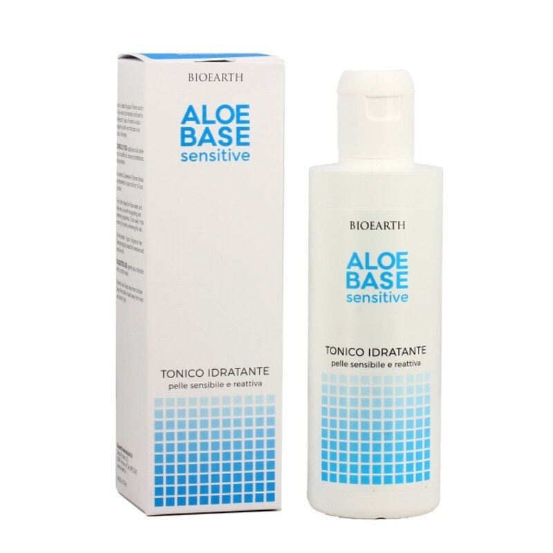 Lotiune tonica ten sensibil Aloebase, Bioearth, 200 ml