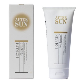 Lotiune dupa plaja cu chlorella, Bioearth, 200 ml Lotiune dupa plaja cu chlorella, Bioearth, 200 ml