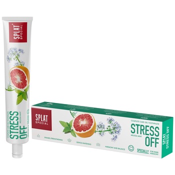Pasta de dinti SPLAT STRES OFF, 75 ml Pasta de dinti SPLAT STRES OFF, 75 ml
