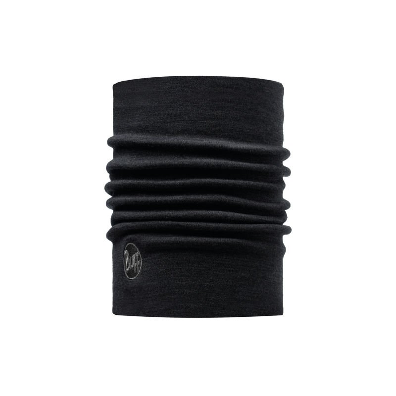 Buff multifunctional, Lana Merino, Negru