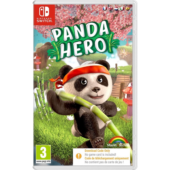 Joc Panda Hero Pentru Nintendo Switch (Code in a Box)
