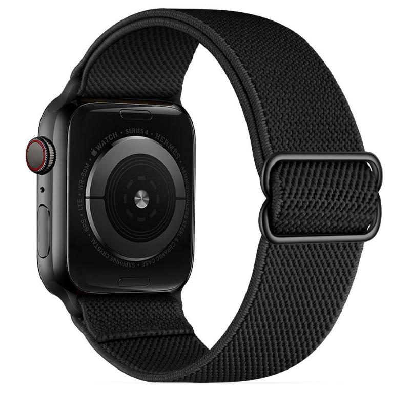 Curea Tech-Protect Mellow compatibila cu Apple Watch 1/2/3/4/5/6/7/SE (42/44/45mm) Black
