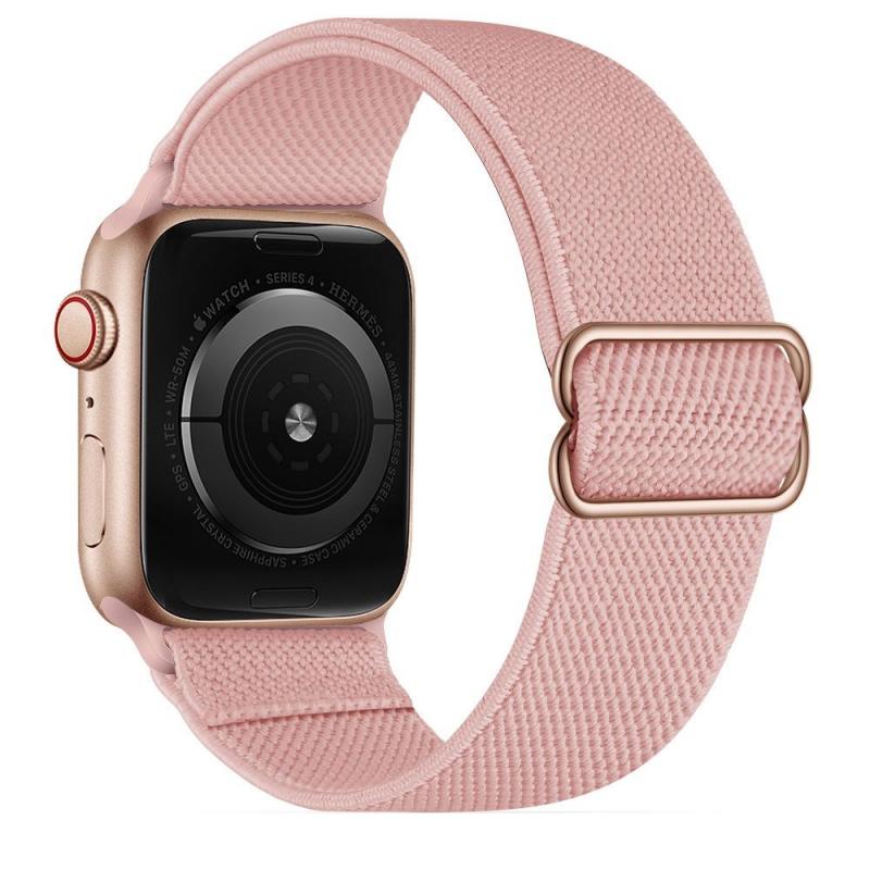 Curea Tech-Protect Mellow compatibila cu Apple Watch 1/2/3/4/5/6/7/SE (38/40/41mm) Pink