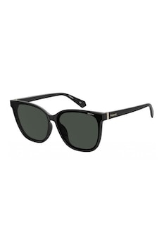 Polaroid - Слънчеви очила с поляризация и плътен цвят, Черен, 65-13-145 Standard