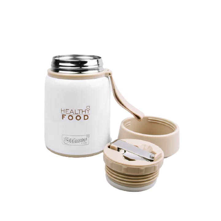 Termos Maestro MR1646, 530 ml, alb-bej