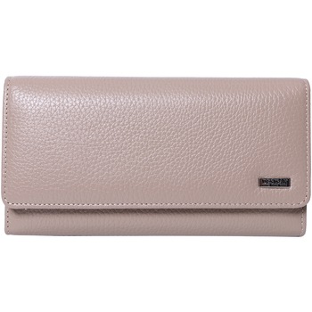 Portofel mare pentru dama, pliabil, din piele naturala, 900-283BG bej Portofel mare pentru dama, pliabil, din piele naturala, 900-283BG bej