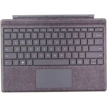 Tastatura Microsoft Surface pentru Microsoft Surface Pro 5, Pro 6, Pro 7, Alcantara Platinum Tastatura Microsoft Surface pentru Microsoft Surface Pro 5, Pro 6, Pro 7, Alcantara Platinum
