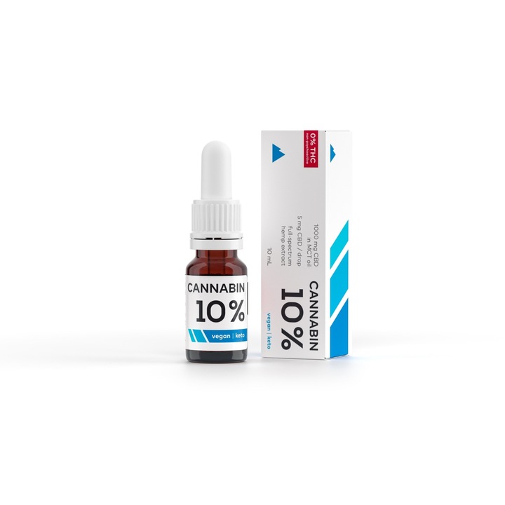 Ulei CBD Cannabin Drops 10%