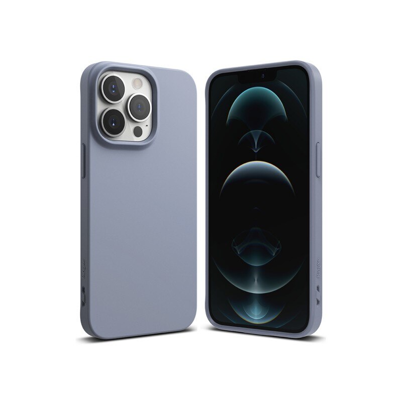 Husa Spate Slim Ringke Air S Compatibila Cu iPhone 13 Pro, Silicon, Gri