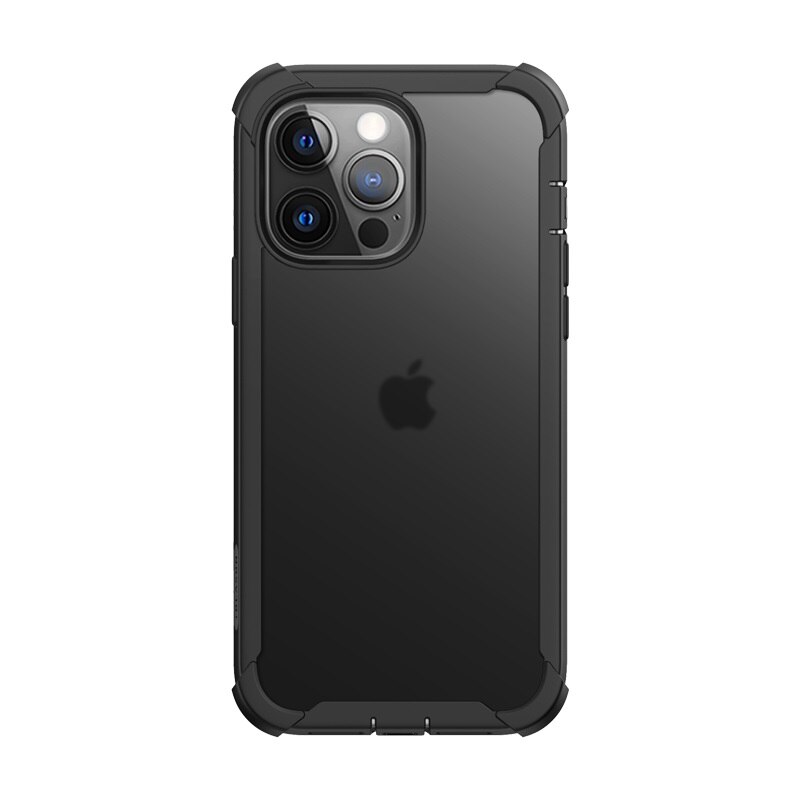 Carcasa 360 grade Supcase Clayco Forza compatibila cu iPhone 13 Pro Max, Protectie display, Negru